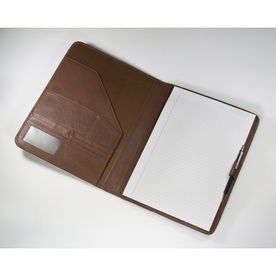 Picture of MELBOURNE A4 NON-ZIPPED FOLDER IN BROWN