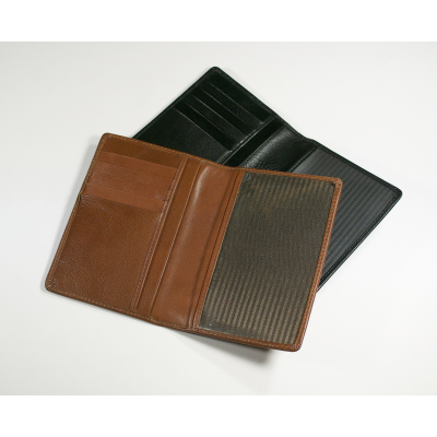 Picture of ECO VERDE GENUINE LEATHER PASSPORT WALLET.