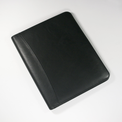 Picture of MELBOURNE A4 NON-ZIPPED FOLDER IN BLACK