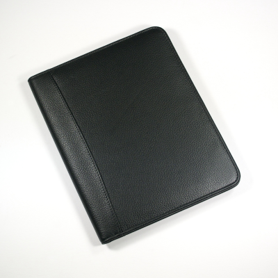 Picture of MELBOURNE A5 NON-ZIPPED FOLDER IN BLACK
