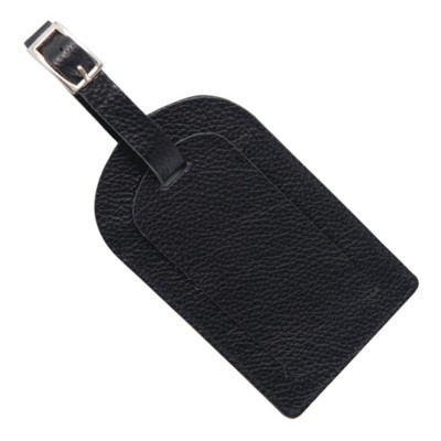 Picture of MELBOURNE NAPPA LEATHER LUGGAGE TAG in Black