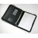 Picture of WARWICK A4 ZIP RING BINDER FOLDER IN BLACK