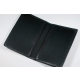 Picture of WARWICK GENUINE LEATHER PASSPORT WALLET in Black
