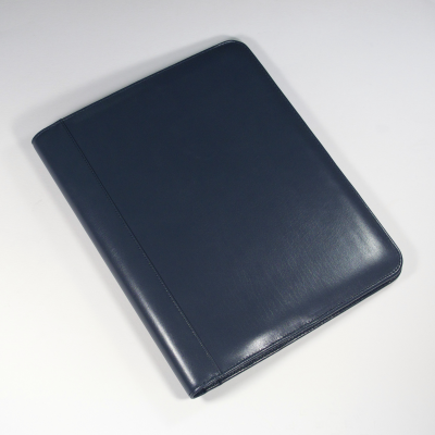 Picture of WARWICK A4 NON-ZIPPED FOLDER IN NAVY