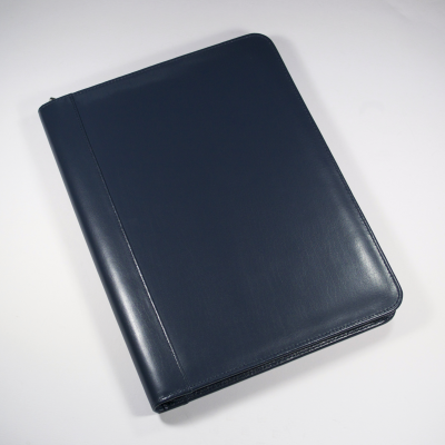 Picture of WARWICK A4 ZIP CALCULATOR FOLDER IN NAVY