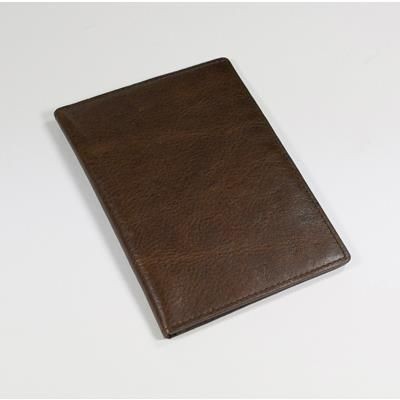 Picture of ASHBOURNE OIL PULL UP GENUINE LEATHER PASSPORT WALLET