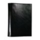 Picture of ECO VERDE GENUINE LEATHER NON-ZIPPED A4 RING BINDER in Black