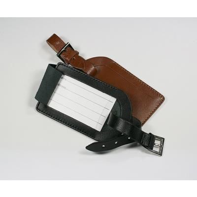 Picture of ECO VERDE GENUINE LEATHER LUGGAGE TAG.