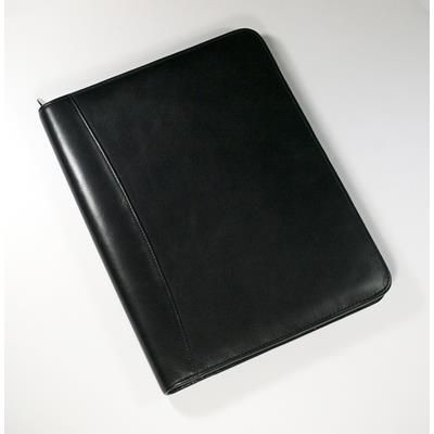 Picture of ECO VERDE GENUINE LEATHER A4 ZIP AROUND CONFERENCE FOLDER