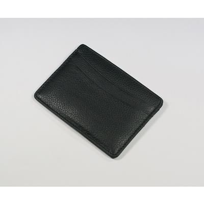 Picture of MELBOURNE NAPPA LEATHER CREDIT CARD HOLDER in Black.