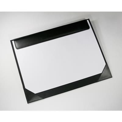 Picture of MALVERN GENUINE LEATHER DESK BLOTTER in Black.