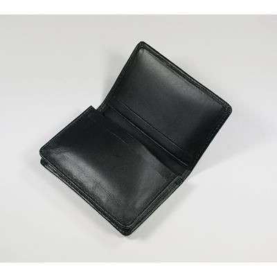 Picture of MALVERN GENUINE LEATHER BUSINESS CARD POCKET HOLDER in Black