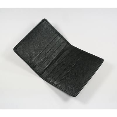 Picture of MELBOURNE NAPPA LEATHER CREDIT CARD HOLDER in Black.