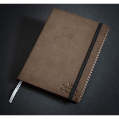 Picture of PRESTBURY A5 FAUX LEATHER JOURNAL.