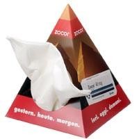 Picture of PYRAMID 50 TISSUE BOX.