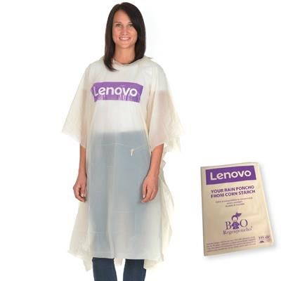 ECO FRIENDLY PONCHO.