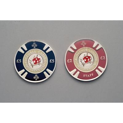 Picture of BESPOKE METAL POKER CHIP.