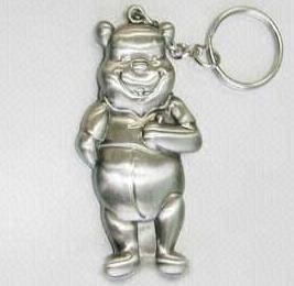 Picture of BESPOKE 2D METAL KEYRING in Silver