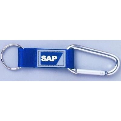 Picture of SHORT STRAP KEYRING with Carabiner Fitting.