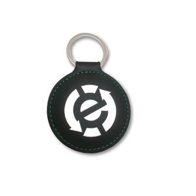 Picture of HIGH QUALITY LEATHERETTE KEYRING.