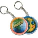 Picture of LENTICULAR ROUND KEYRING