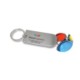 Picture of STAINLESS STEEL METAL PAINT LID LIFTER METAL KEYRING with Curve End