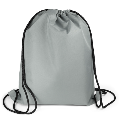 Picture of CHICAGO – BACKPACK & GYM BAG FROM 300D POLYESTER with Inside Pocket in Grey