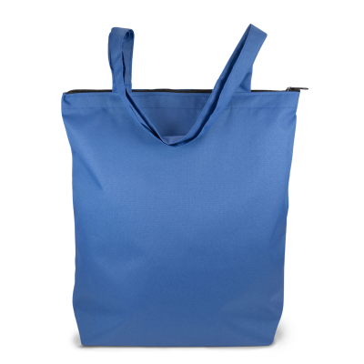Picture of ATLANTA – BAG FROM 300D POLYESTER with Zipper & Bottom Folding in Blue