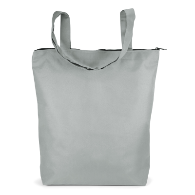 Picture of ATLANTA – BAG FROM 300D POLYESTER with Zipper & Bottom Folding in Grey