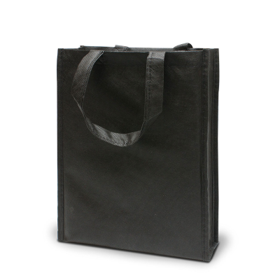 Picture of OXFORD – TOTE BAG with Bottom & Side Folding in Black