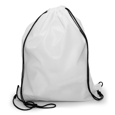 Picture of BOLOGNA – BACKPACK & GYM BAG with Drawstring* in White