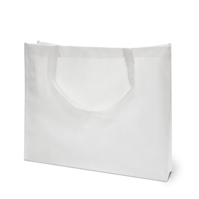 Picture of DAVOS – BIG TOTE BAG with Bottom & Side Folding in White