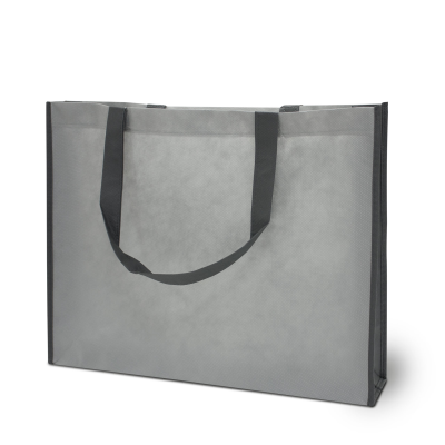 Picture of DAVOS – BIG TOTE BAG with Bottom & Side Folding in Grey & Anthracite