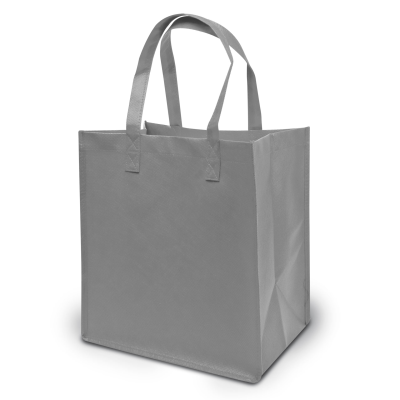 Picture of BERGAMO – TOTE BAG with Bottom & Side Folding in Grey