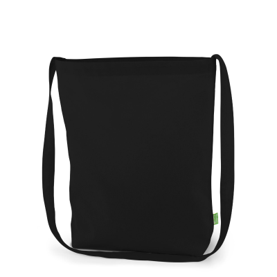 Picture of KOBLENZ – ORGANIC COTTON SHOULDER BAG with a Long Handle in Black