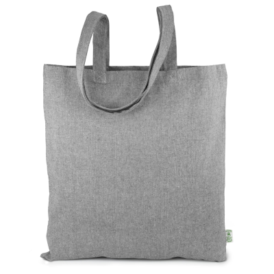 Picture of FREIBURG – TOTE BAG MADE FROM HEAVYWEIGHT RECYCLED COTTON with Long Handles in Grey Mottled