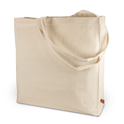 Picture of TORONTO – CANVAS BAG with Bottom & Side Gussets & Long Handles in Ecru