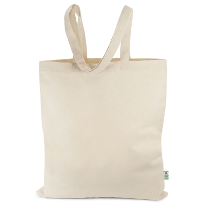 Picture of PASSAU – TOTE BAG MADE FROM RECYCLED COTTON with Long Handles in Ecru