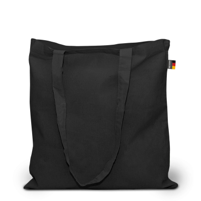 Picture of BREMEN – COTTON BAG with Long Handles, Made in Germany in Black