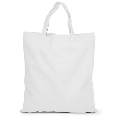 Picture of KAPSTADT – COTTON BAG with Short Handles in White