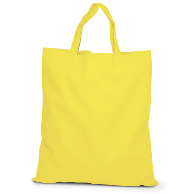 Picture of KAPSTADT – COTTON BAG with Short Handles in Light Yellow