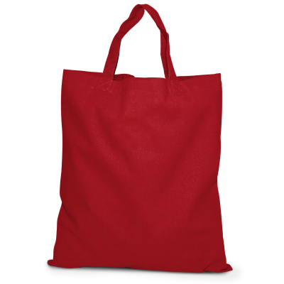 Picture of KAPSTADT – COTTON BAG with Short Handles in Red