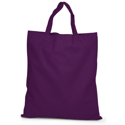 Picture of KAPSTADT – COTTON BAG with Short Handles in Purple