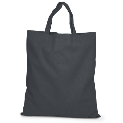 Picture of KAPSTADT – COTTON BAG with Short Handles in Anthracite Grey