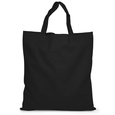 Picture of KAPSTADT – COTTON BAG with Short Handles in Black