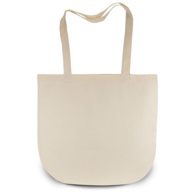 Picture of NEW YORK – COTTON BAG with Round Bottom in Ecru
