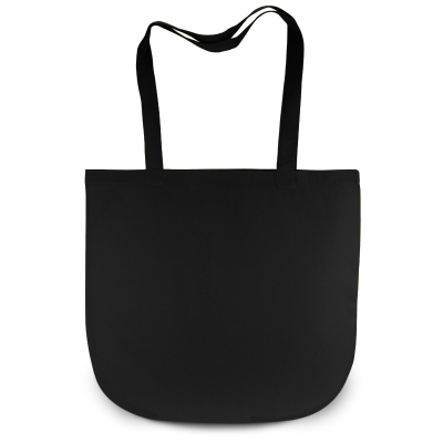 Picture of NEW YORK – COTTON BAG with Round Bottom in Black