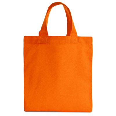 Picture of KAIRO – SMALL COTTON BAG WIT SHORT HANDLES in Orange