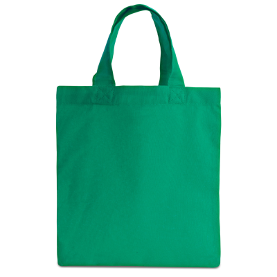 Picture of KAIRO – SMALL COTTON BAG WIT SHORT HANDLES in Green