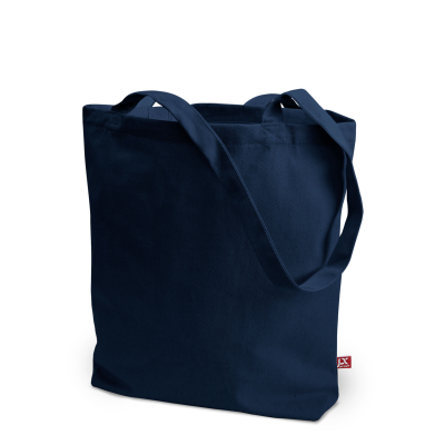Picture of MELBOURNE – CANVAS BAG with Bottom Gusset & Long Handles in Night Blue